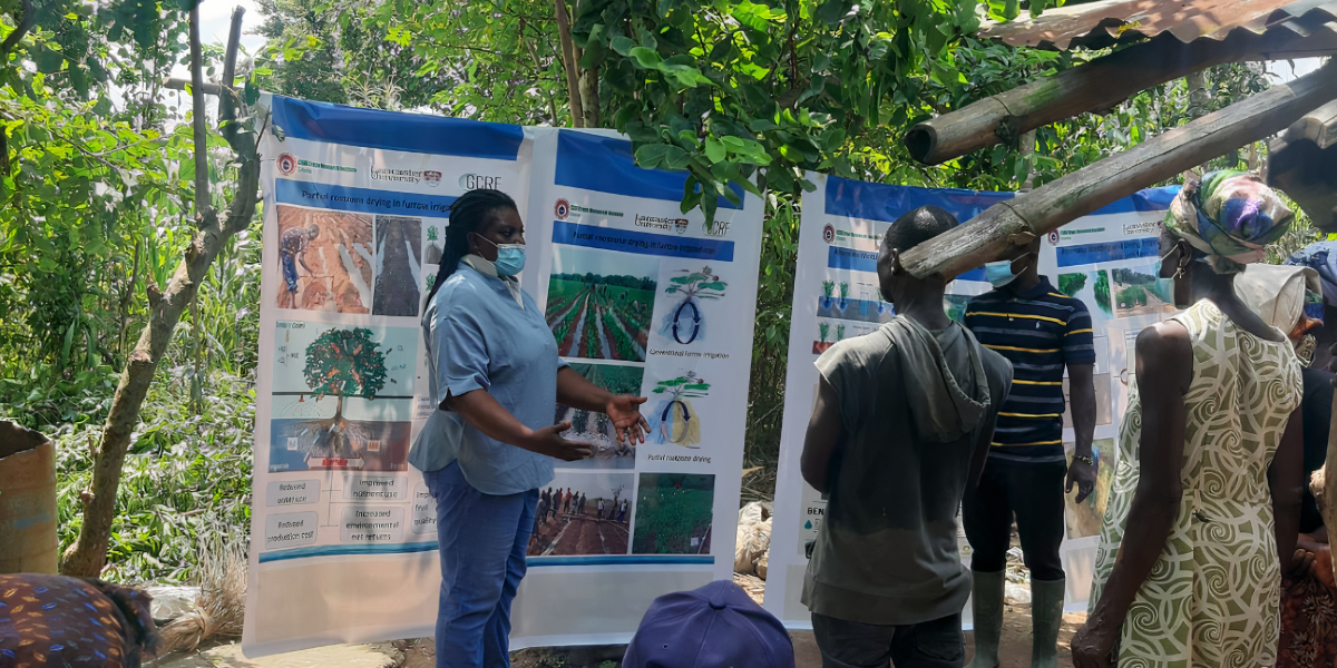 Stakeholders Engaged with Irrigation Technologies in Ghana